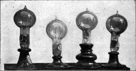 Early Edison Lamps