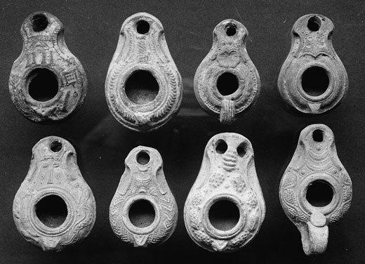 Ancient Oil Lamps, Library of Congress